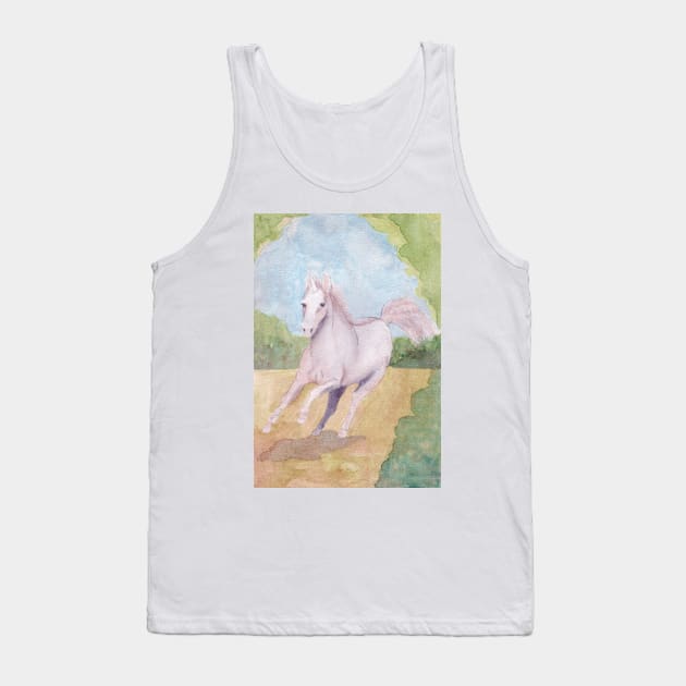 Unicorn no. 3 Tank Top by lindaursin